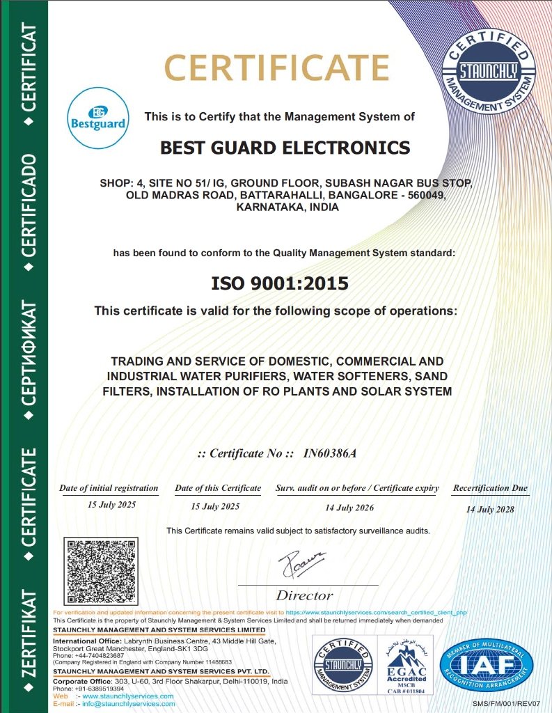 ISO 9001:2015 Certification