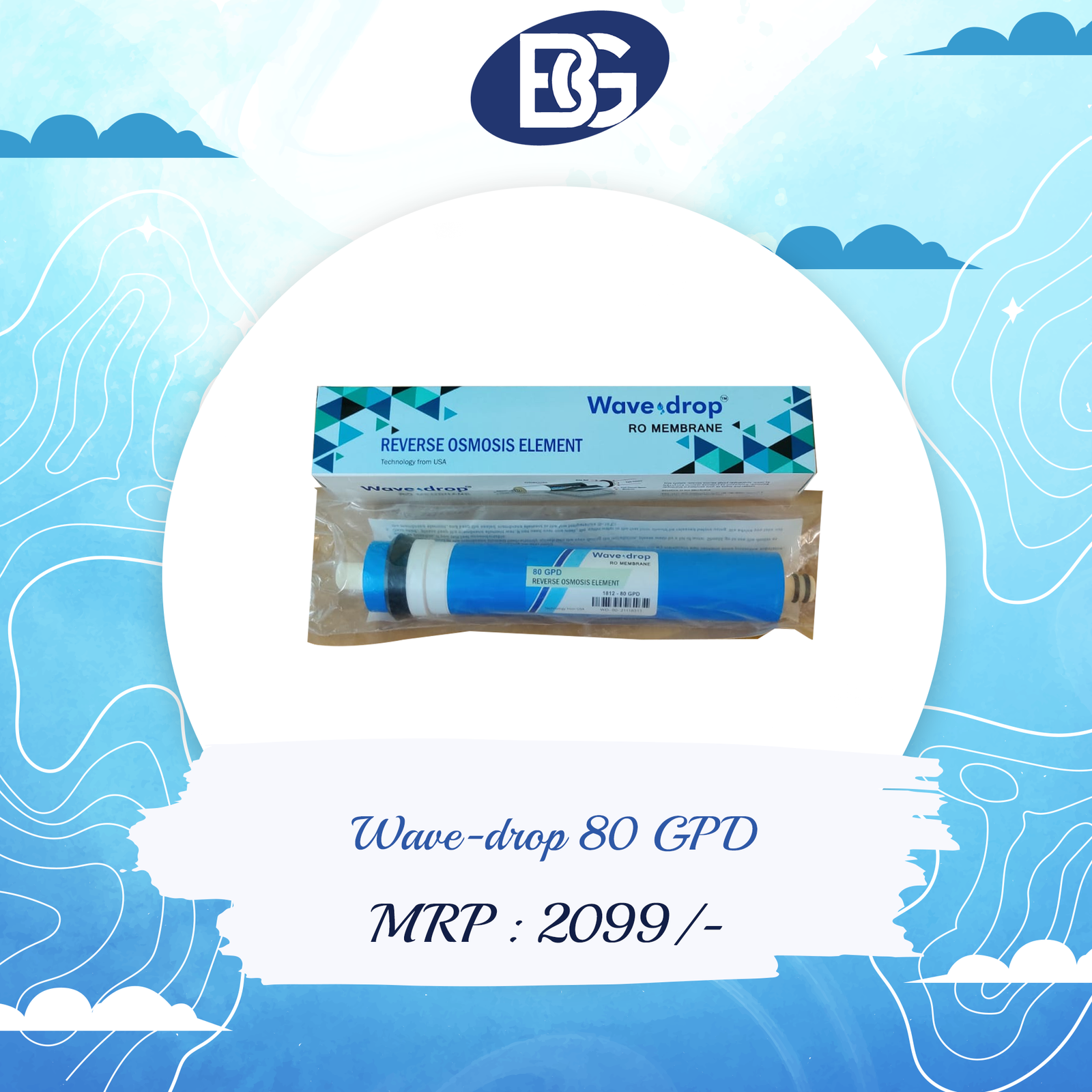 Wave-drop 80 GPD